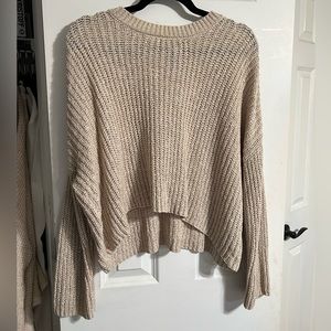 moon & madison cream sweater
